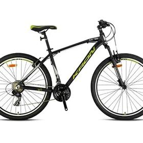 Kron XC 75 26 Jant 21 Vites V Fren Alüminyum Mat Siyah Neon Sarı Bej Dağ Bisikleti