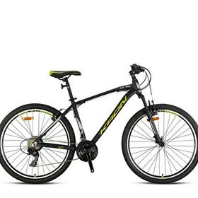 Kron XC 75 26 Jant MTB 14 inç 21 Vites M.Disc Mat Siyah Neon Sarı Bej Dağ Bisikleti