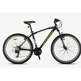 Kron XC 75 27.5 Jant 18 Kadro V-Fren 21 Vites Siyah Neon Sarı Dağ Bisikleti