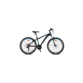 Kron XC 75 27.5 Jant 19 Kadro V-Fren 21 Vites Siyah Mavi Füme Dağ Bisikleti