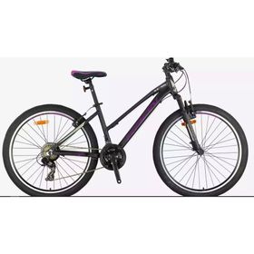 Kron XC 75 Lady 26 Jant 14 Kadro 21 Vites V Fren Mat Siyah Mor Bej Kadın Dağ Bisikleti