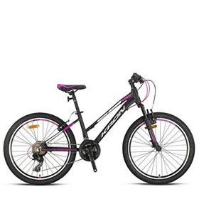 Kron XC 75 MTB Lady 13' 24 Jant 21 Vites V.B Mat Siyah Gri Pembe Dağ Bisikleti