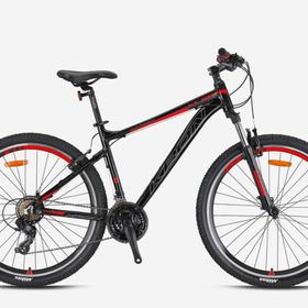 Kron XC100 Hidrolik Disk Fren 27.5 Jant 21 Vites 19" Siyah Gri Kırmızı Dağ Bisikleti