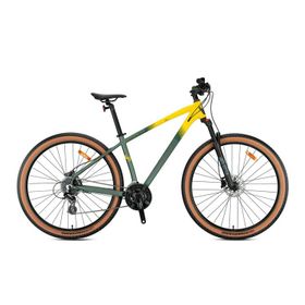 Kron Xc150 27.5 Jant 24 Vites 17K HD Yeşil Sarı Dağ Bisikleti