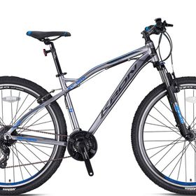 Kron XC150 V Fren 27.5 Jant 24 Vites 17 Kadro Mat Füme Siyah Mavi Dağ Bisikleti