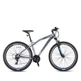 Kron XC150 V Fren 27.5 Jant 24 Vites 17 Kadro Mat Füme Siyah Mavi Dağ Bisikleti