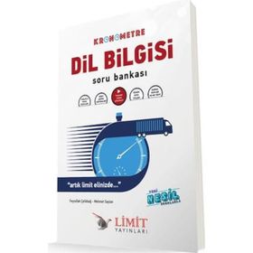 Kronometre Dil Bilgisi Soru Bankası Limit Yayınları