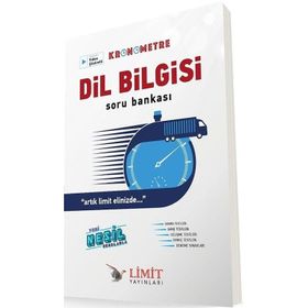 Kronometre Dil Bilgisi Soru Bankası Limit Yayınları