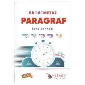 Kronometre Paragraf Soru Bankası Kolektif Limit Yayınları
