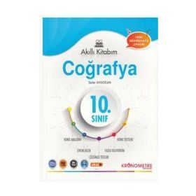Kronometre Yayınları 10. Sınıf Coğrafya Akıllı Kitabım