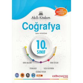 Kronometre Yayınları 10. Sınıf Coğrafya Akıllı Kitabım
