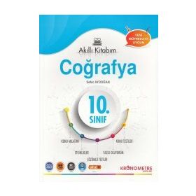 Kronometre Yayınları 10. Sınıf Coğrafya Akıllı Kitabım