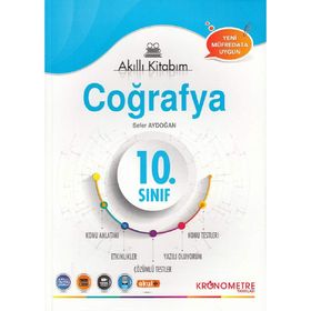 Kronometre Yayınları 10. Sınıf Coğrafya Akıllı Kitabım