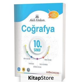 Kronometre Yayınları 10. Sınıf Coğrafya Akıllı Kitabım