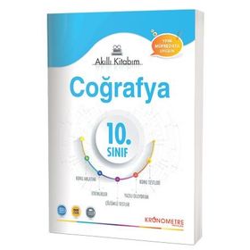 Kronometre Yayınları 10. Sınıf Coğrafya Akıllı Kitabım