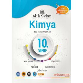 Kronometre Yayınları 10. Sınıf Kimya Akıllı Kitabım