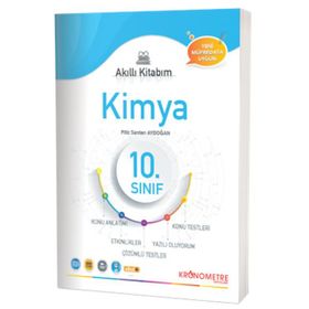 Kronometre Yayınları 10. Sınıf Kimya Akıllı Kitabım