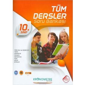 Kronometre Yayınları 10. Sınıf Tüm Dersler Soru Bankası