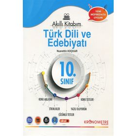 Kronometre Yayınları 10. Sınıf Türk Dili Ve Edebiyatı Akıllı Kitabım