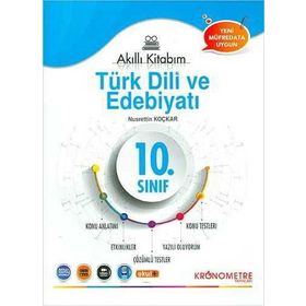 Kronometre Yayınları 10. Sınıf Türk Dili Ve Edebiyatı Akıllı Kitabım