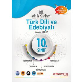 Kronometre Yayınları 10. Sınıf Türk Dili Ve Edebiyatı Akıllı Kitabım