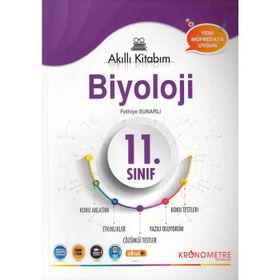 Kronometre Yayınları 11. Sınıf Biyoloji Akıllı Kitabım