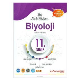 Kronometre Yayınları 11. Sınıf Biyoloji Akıllı Kitabım