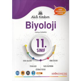 Kronometre Yayınları 11. Sınıf Biyoloji Akıllı Kitabım