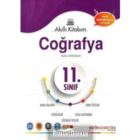 Kronometre Yayınları 11. Sınıf Coğrafya Akıllı Kitabım