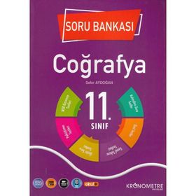 Kronometre Yayınları 11. Sınıf Coğrafya Soru Bankası