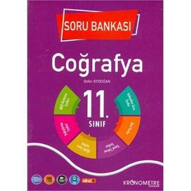 Kronometre Yayınları 11. Sınıf Coğrafya Soru Bankası