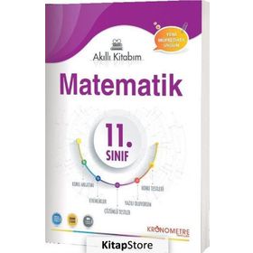 Kronometre Yayınları 11. Sınıf Matematik Akıllı Kitabım