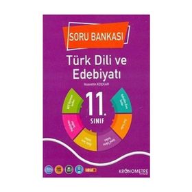 Kronometre Yayınları 11.Sınıf Türk Dili ve Edebiyatı Soru Bankası
