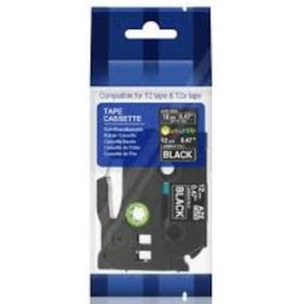 Krt Aze-335 12 Mm Siyah Üzerine Beyaz Lamina 8 m Muadil Şerit
