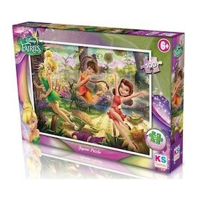 Ks 100 Parça Fairies Puzzle