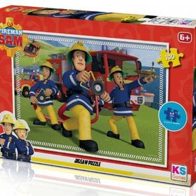 Ks 100 Parça Fireman Sam Puzzle