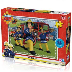 Ks 100 Parça Fireman Sam Puzzle