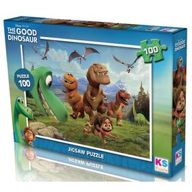 Ks 100 Parça Good Dinosaur Puzzle