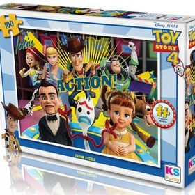 Ks 100 Parça Toy Story Puzzle