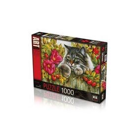 Ks 1000 Parça Rose Hedge Güllü Çit Puzzle