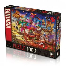 Ks 1000 Parça The Flight Uçuş Puzzle