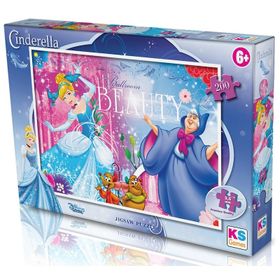 Ks 200 Parça Cinderella Puzzle