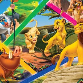 Ks 200 Parça Lion King Aslan Kral Puzzle