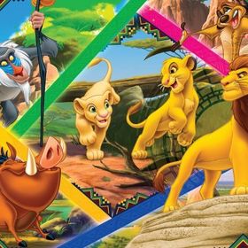 Ks 200 Parça Lion King Aslan Kral Puzzle