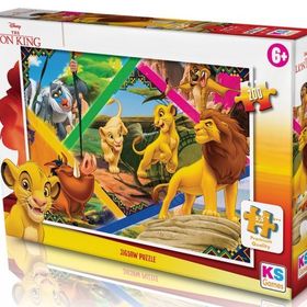 Ks 200 Parça Lion King Aslan Kral Puzzle