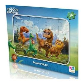 KS 24 Parça Good Dinosaur Frame Puzzle