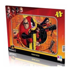 KS 24 Parça Incredibles Frame Puzzle