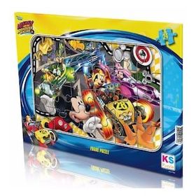 KS 24 Parça Mickey Mouse Frame Puzzle