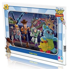 KS 24 Parça Toy Stoty Frame Puzzle