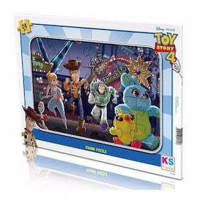 KS 24 Parça Toy Stoty Frame Puzzle